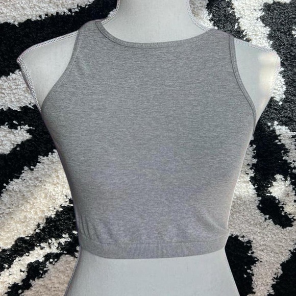 Free People Tops - Free People Gray Crop Top